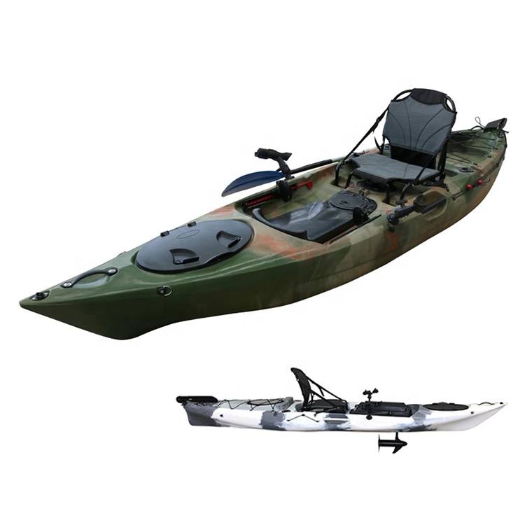 Fishing Kayak Sit In - 12.46' 카약은 전동 카약이 장착된 최고