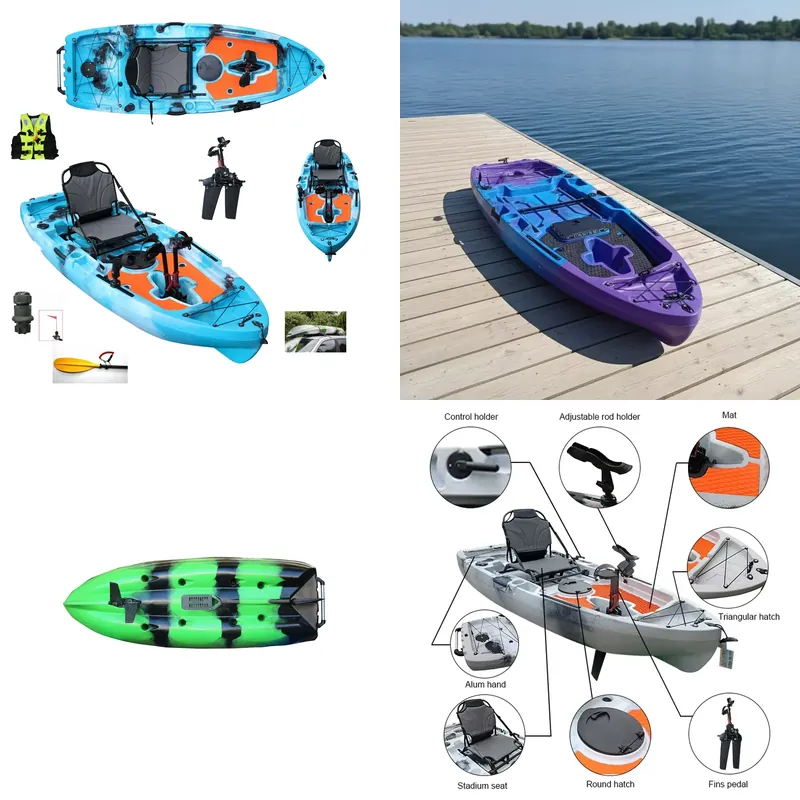 Fishing Kayak Pedal Drive - 바이킹 오션 싱글 시트온탑 HDPE 플라스틱