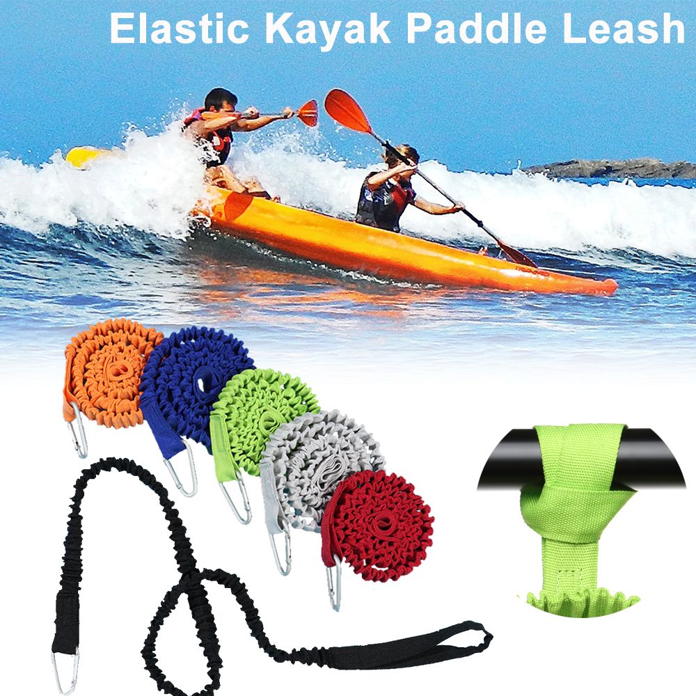 조정 가능한 탄성 카약 카누 패들 가죽 끈 낚싯대 가죽 - Fishing Kayak Paddle Leash 리뷰 및 가격
