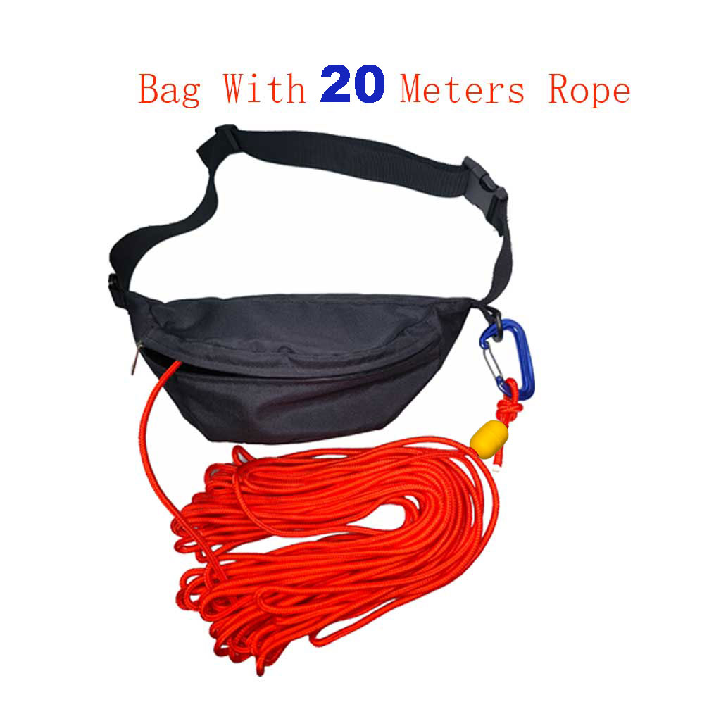 카약 구조 허리 던지기 로프 가방, 카누 견인 테더,  - Fishing Kayak Crate 리뷰 및 가격