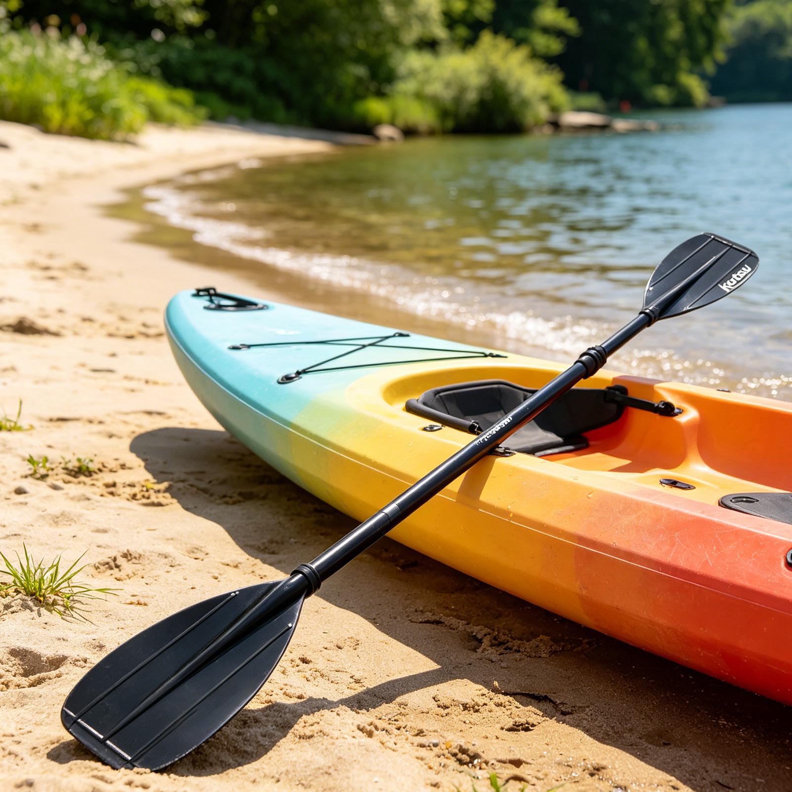 탄소 섬유 패들 2섹션 경량 더블헤드 패들보드 낚시 카 - Fishing Kayak Paddle 리뷰 및 가격