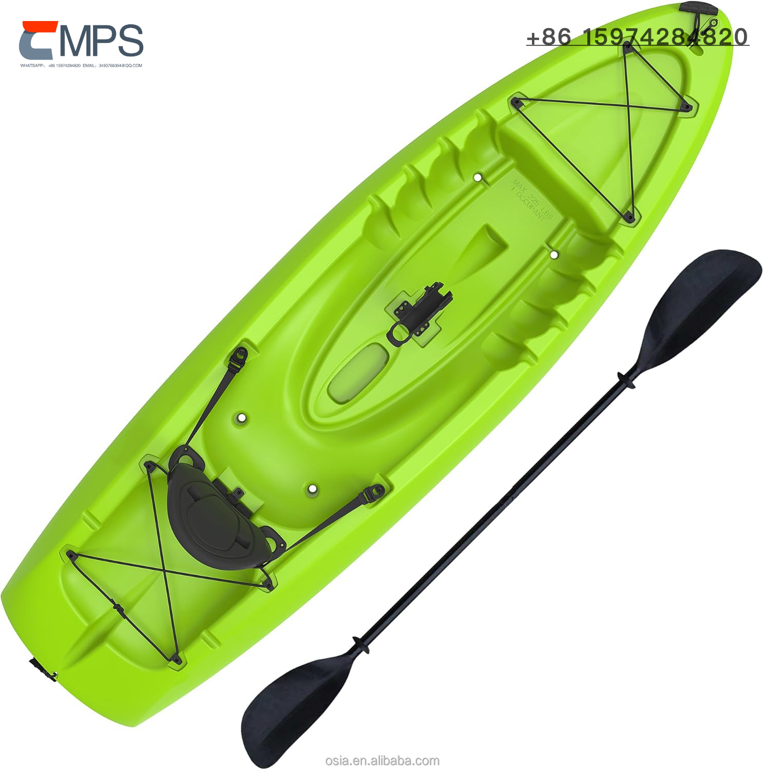 야외용 하드 플라스틱 낚시 카약, 2인용 또는 3인용  - Fishing Kayak Sit In 리뷰 및 가격