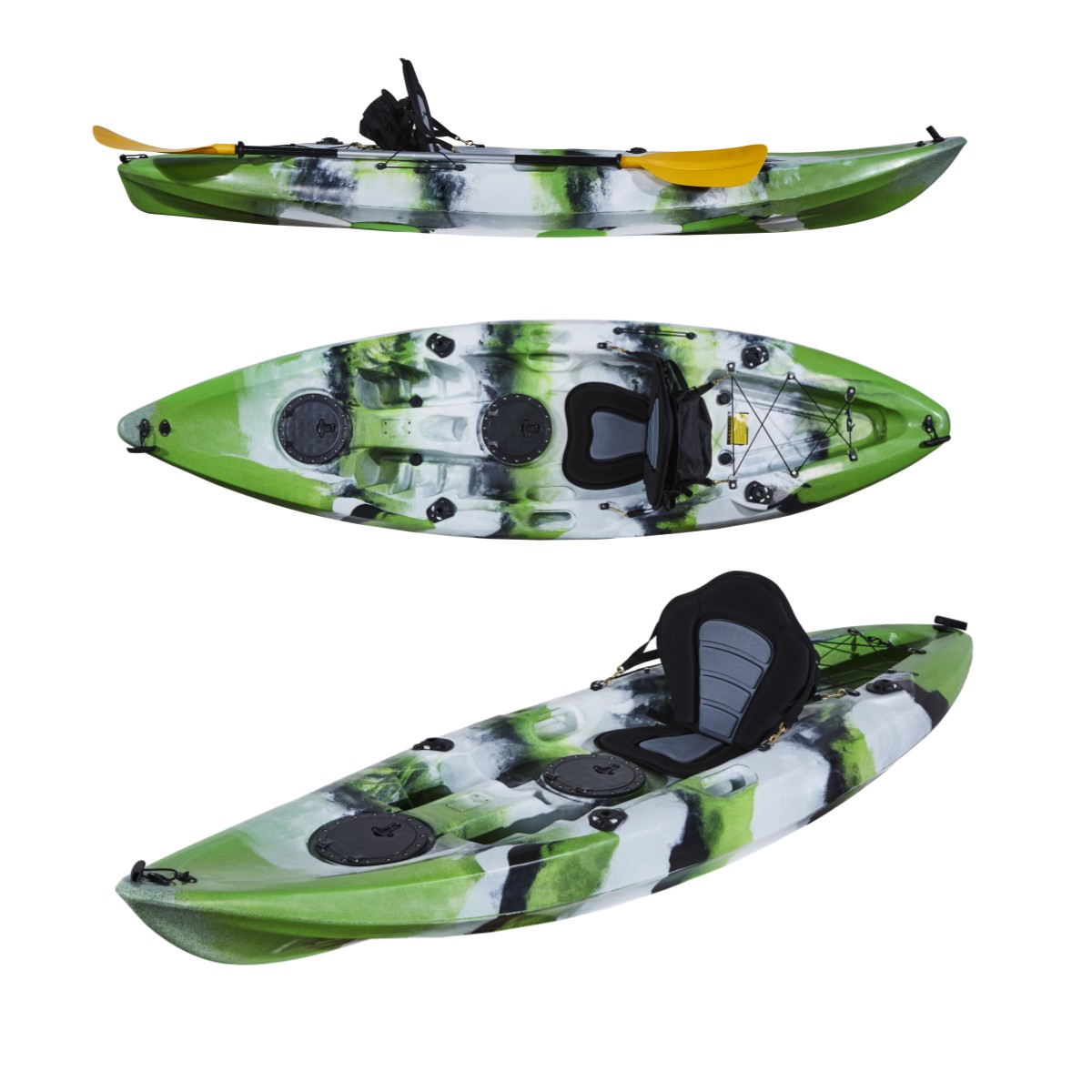 중국산 1 인용 낚시 카약, 3 년 보증, 전문 카약  - Fishing Kayak Sit In 리뷰 및 가격