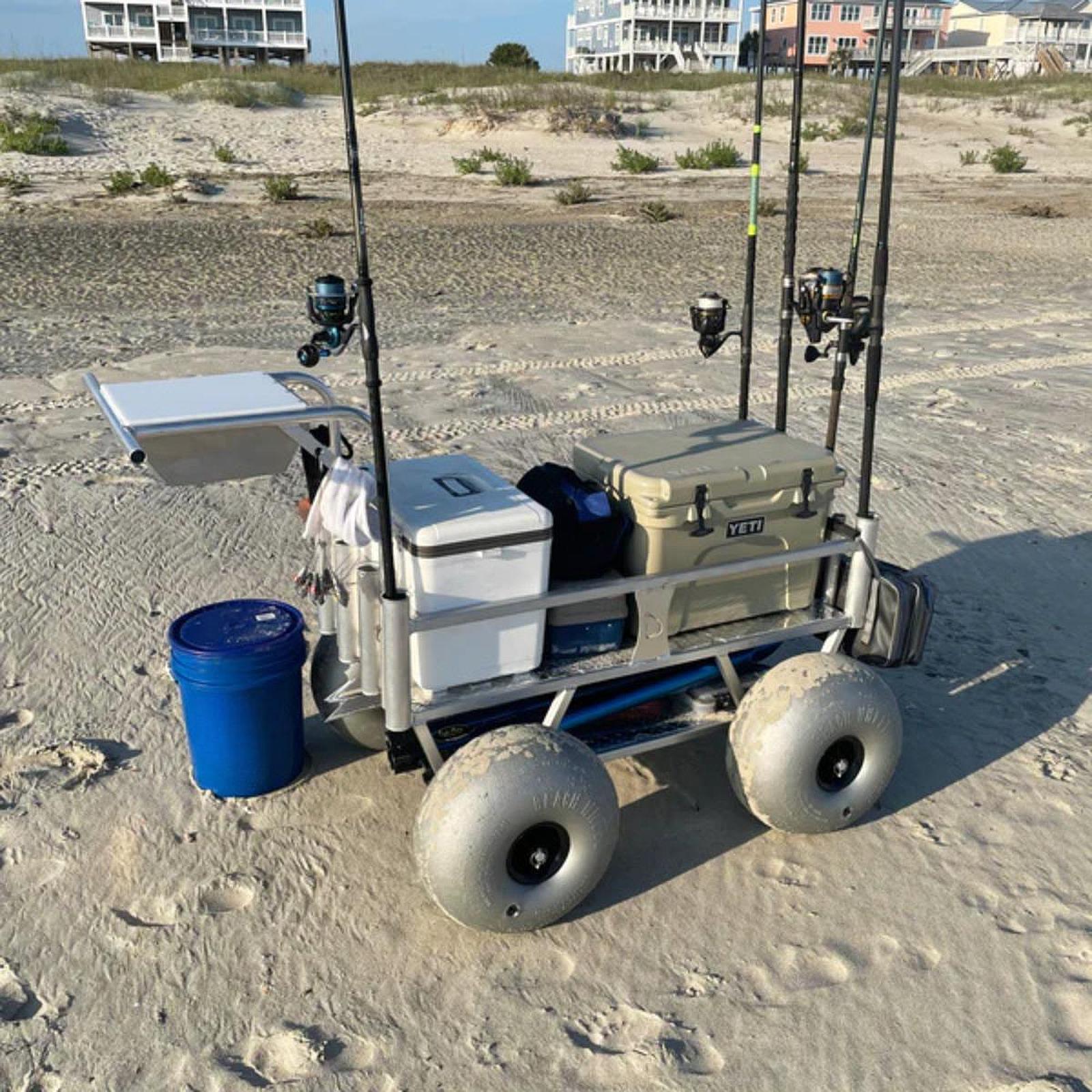 16인치 풍선 바퀴 교체용 헤비 듀티 타이어 (비치 웨 - Fishing Kayak Cart 리뷰 및 가격
