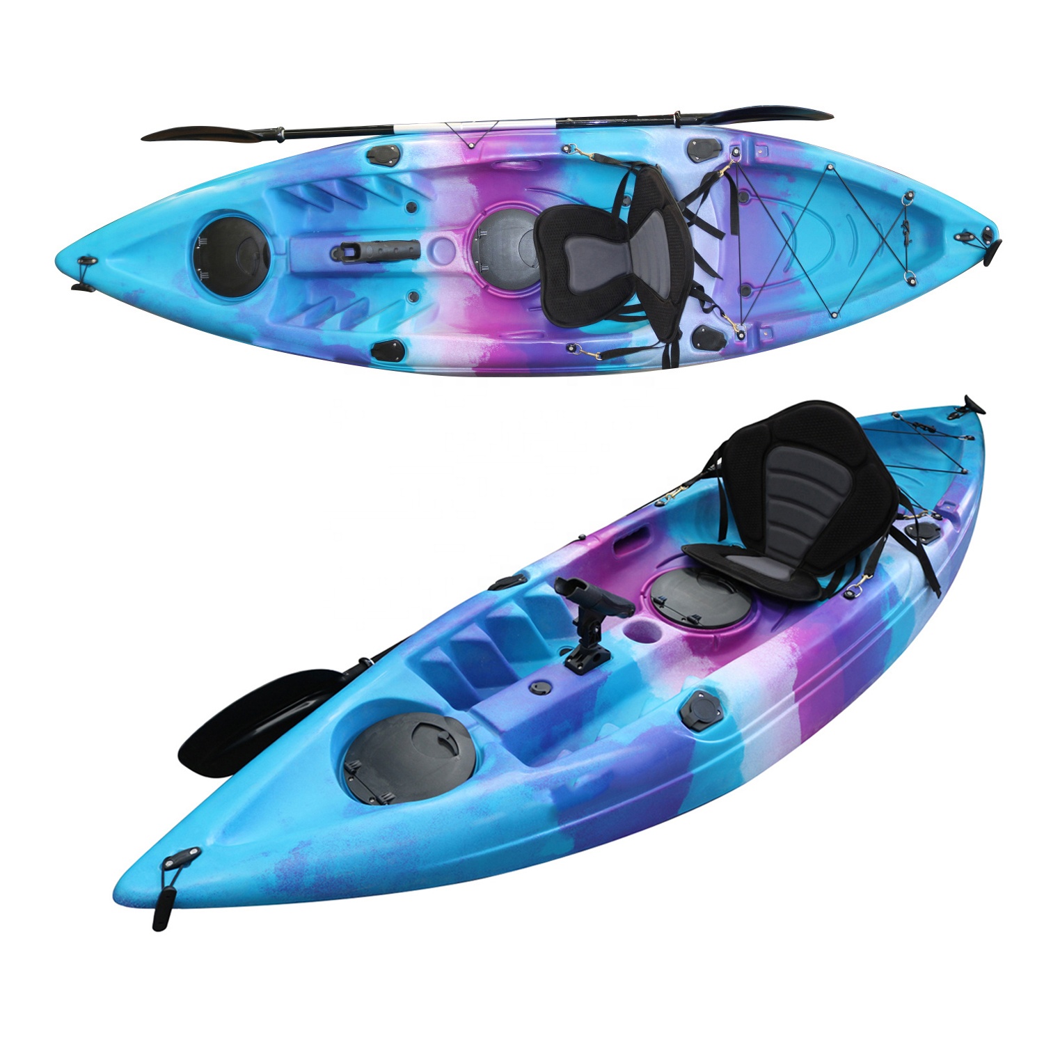 2026년형 10피트 1인용 플라스틱 싯온탑 카약 레저 - Fishing Kayak Sit In 리뷰 및 가격